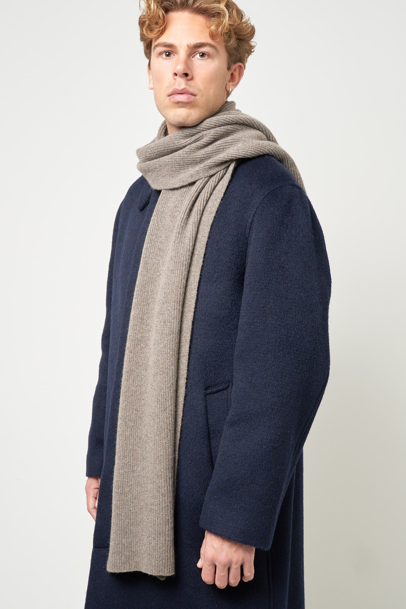 Windsor Cashmere Scarf Taupe