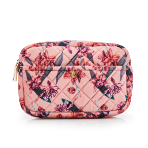 Fan Palm Medium Beauty Bag Flawless Rose