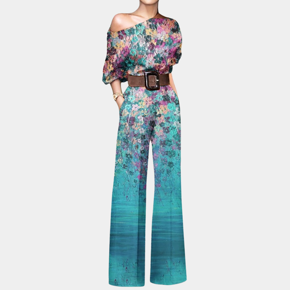 Kirstine | Butterfly Stilfuld jumpsuit Online salg