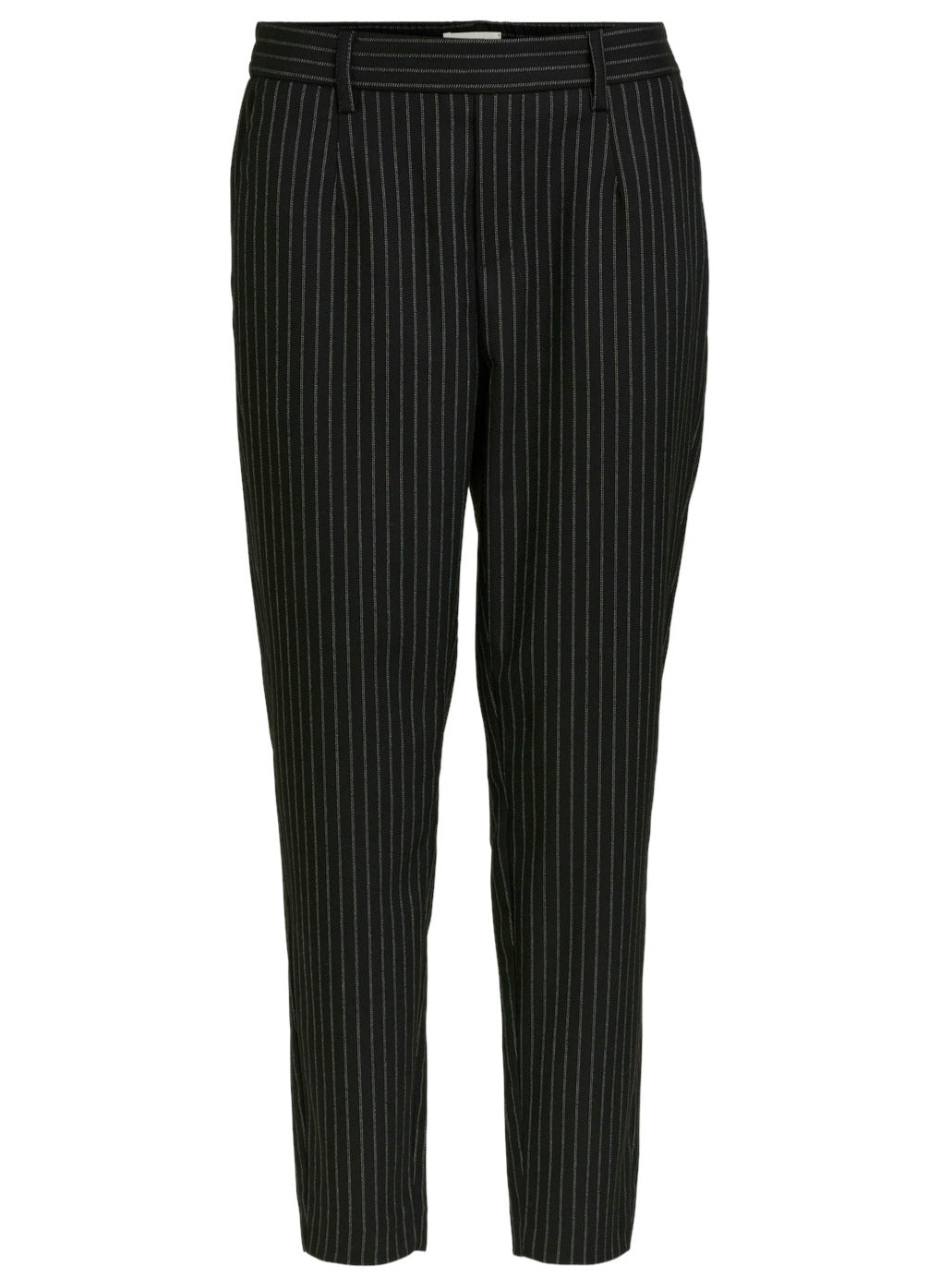 Object Lisa Slim Bukser Black/Grey NO25