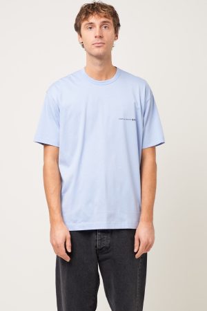 Over Size SHIRT T-Shirt Blue