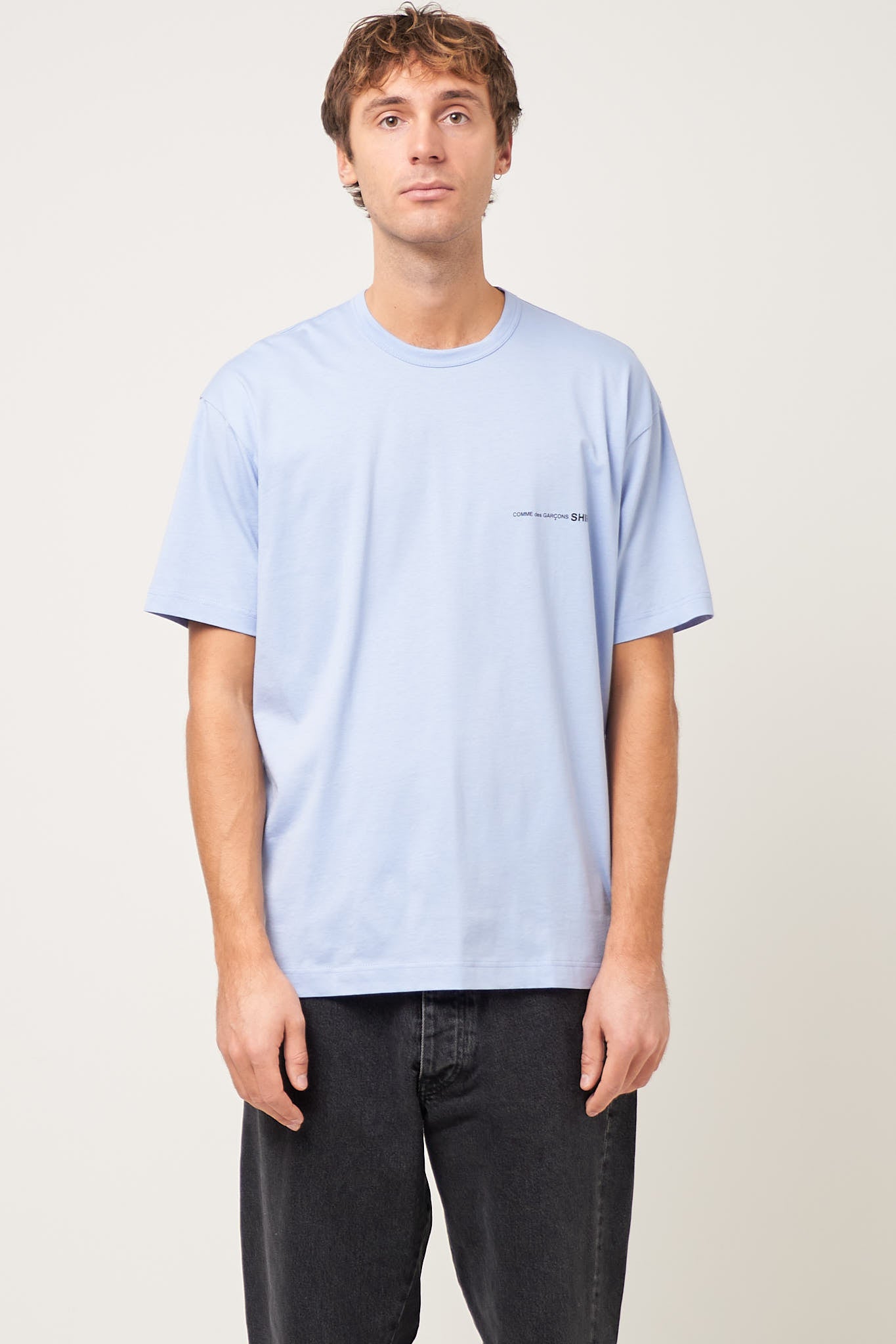 Over Size SHIRT T-Shirt Blue