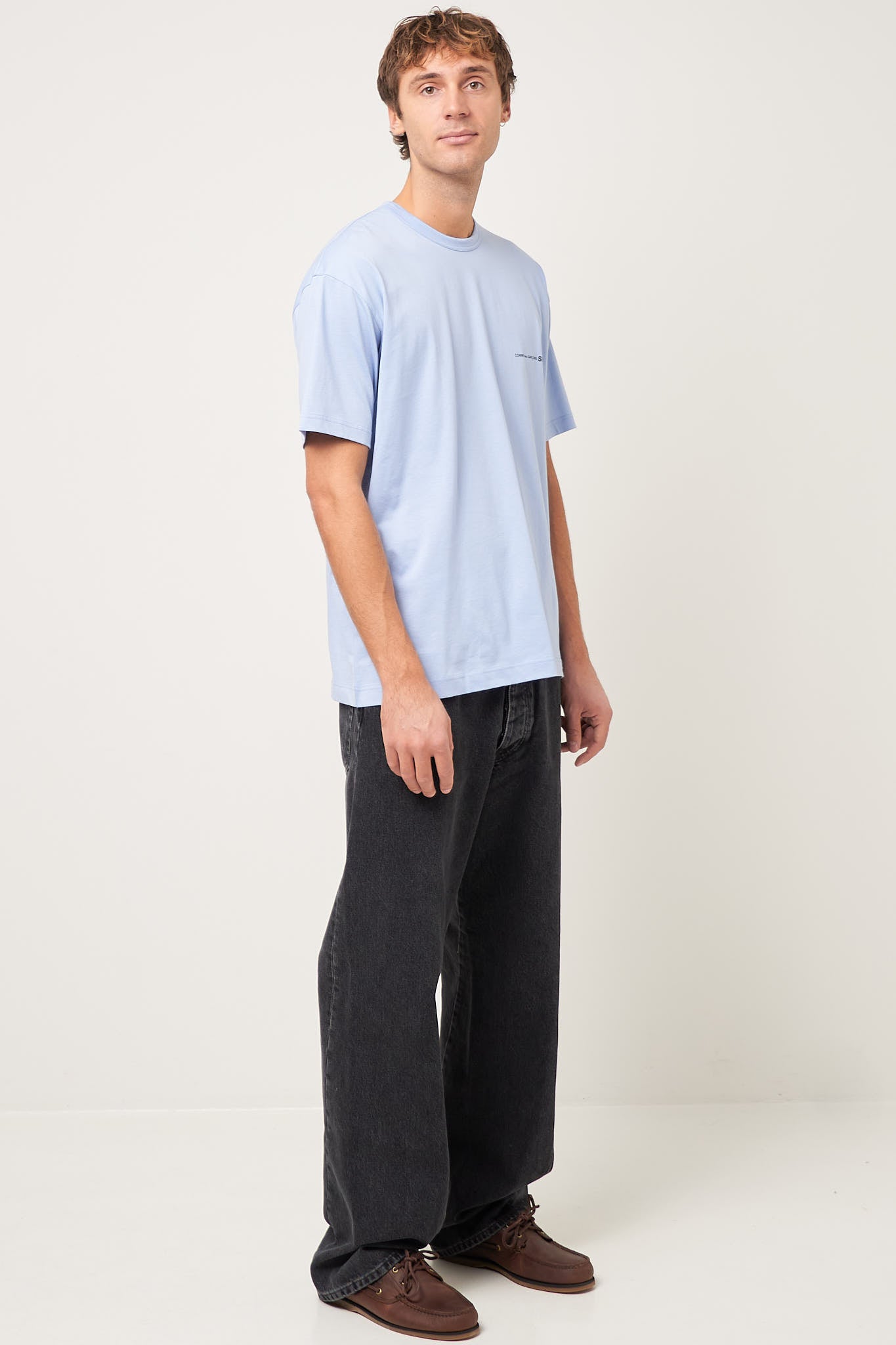 Over Size SHIRT T-Shirt Blue