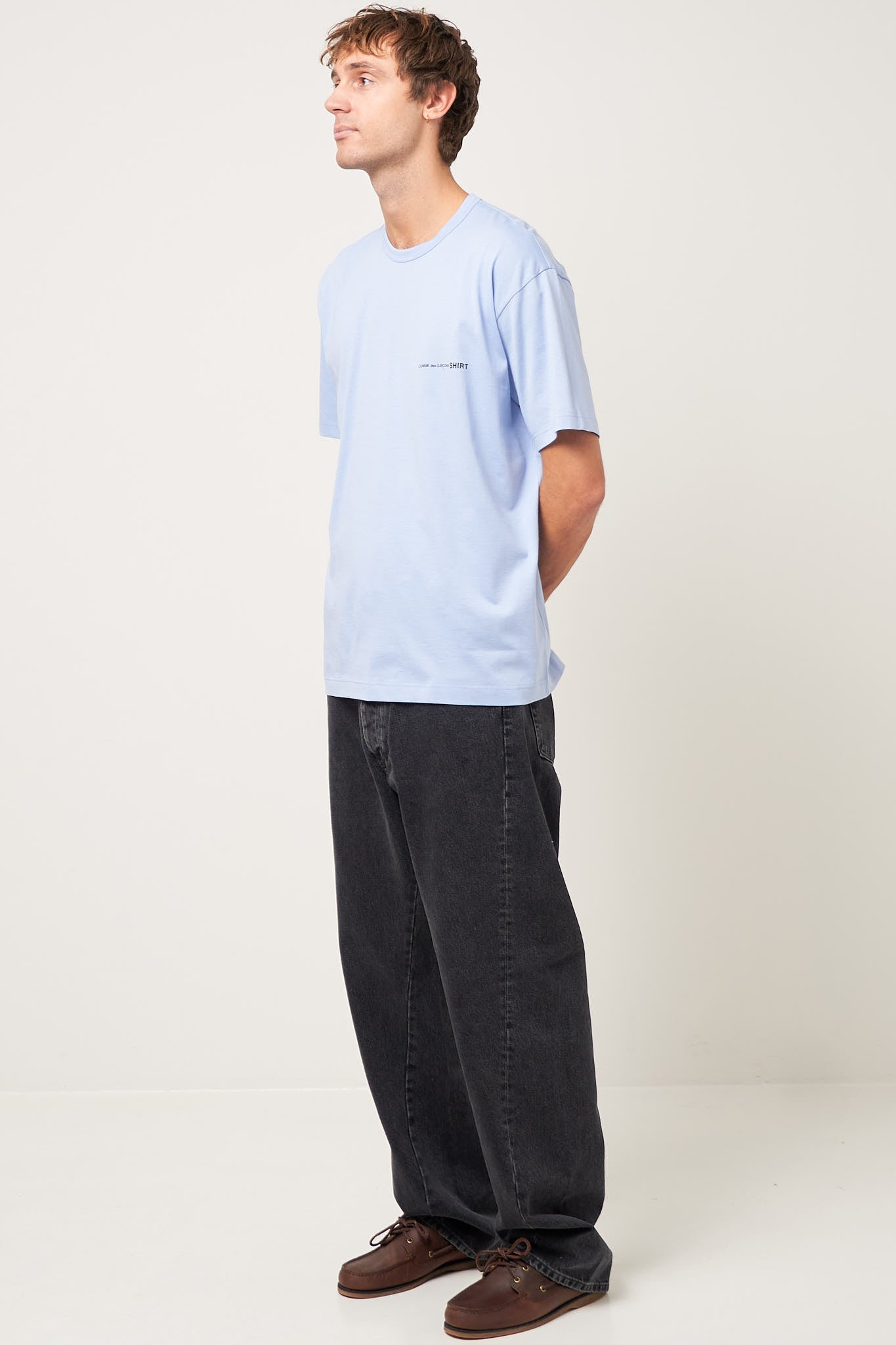 Over Size SHIRT T-Shirt Blue