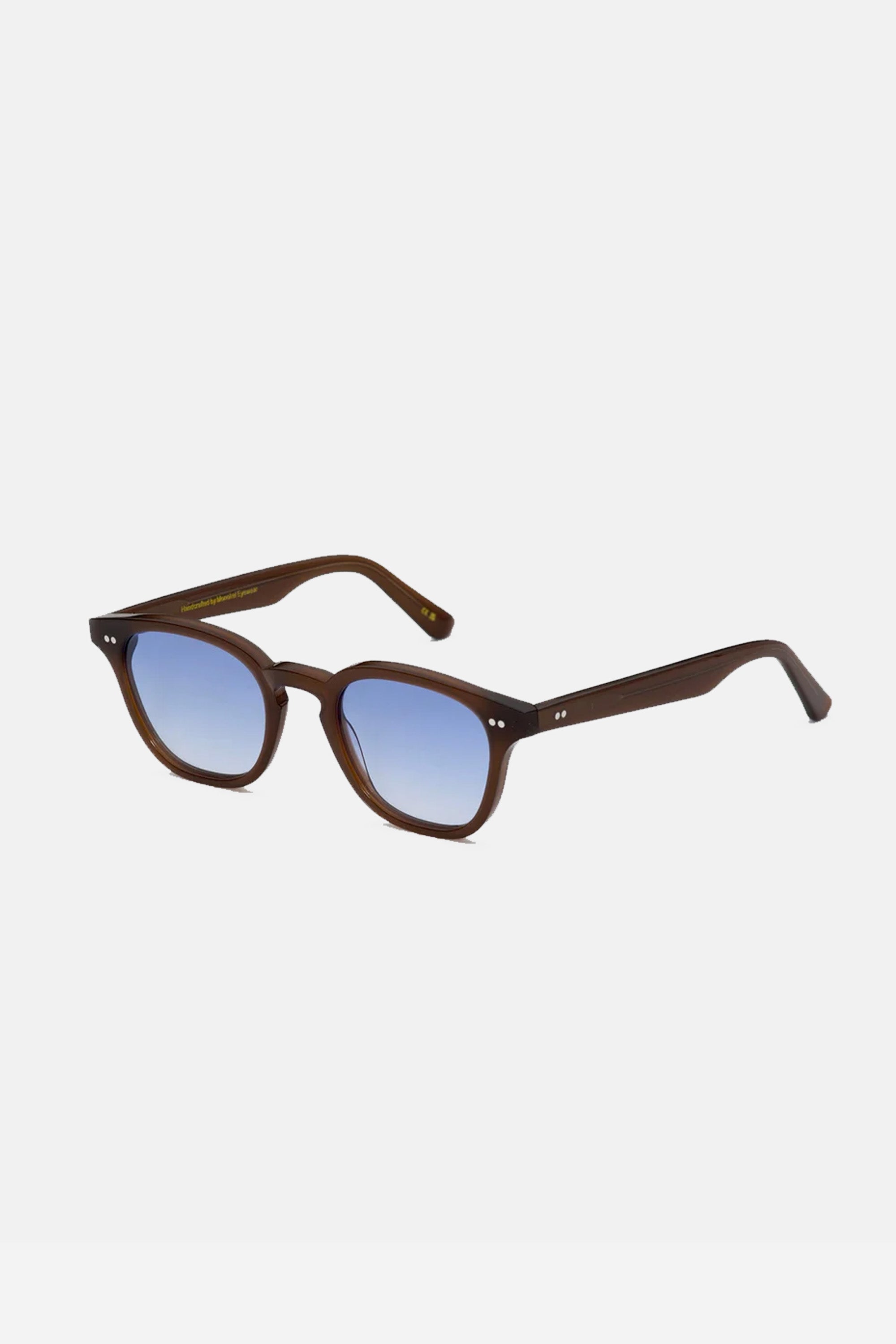 River Chocolate / Blue Gradient Lens