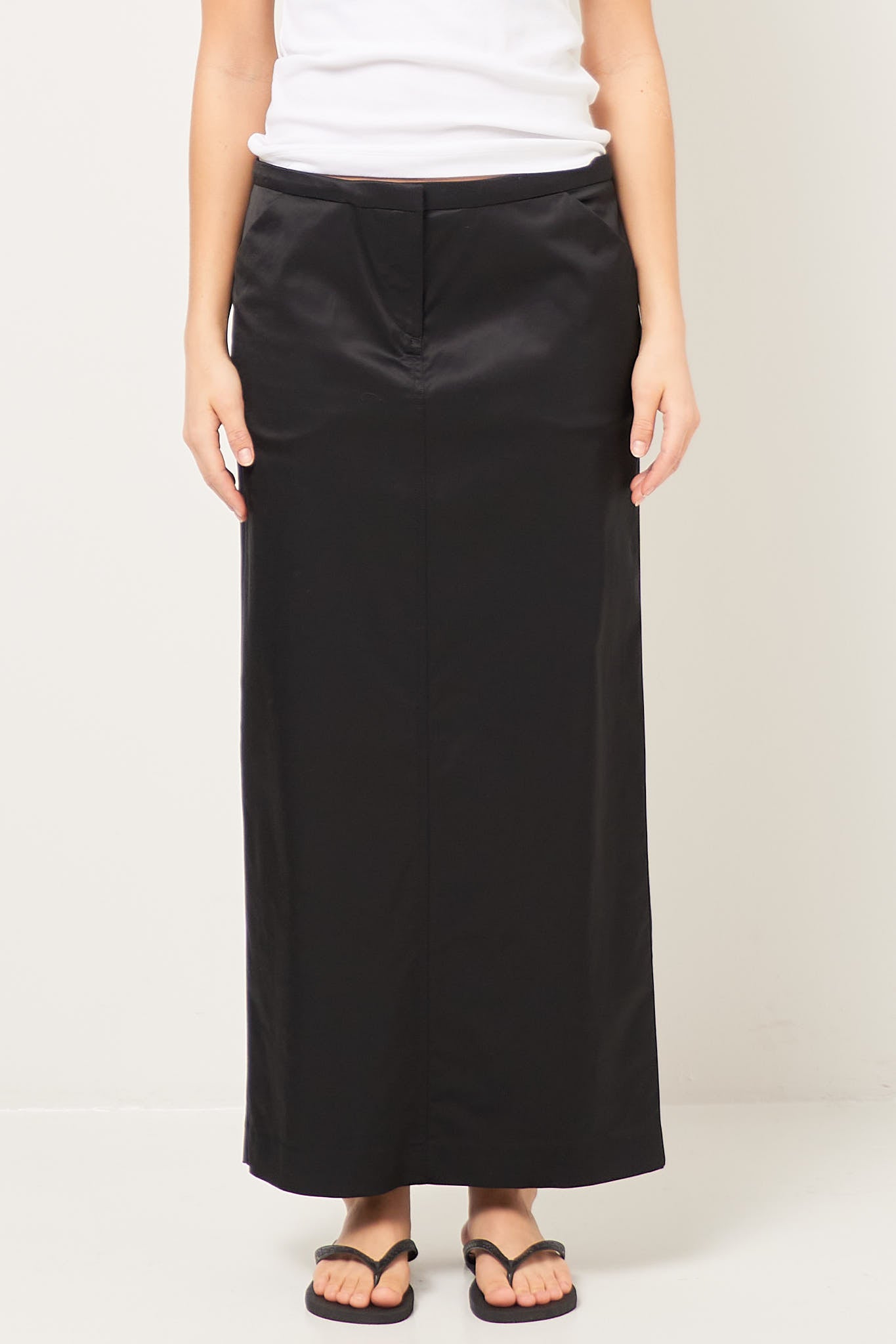 Straight Skirt Black