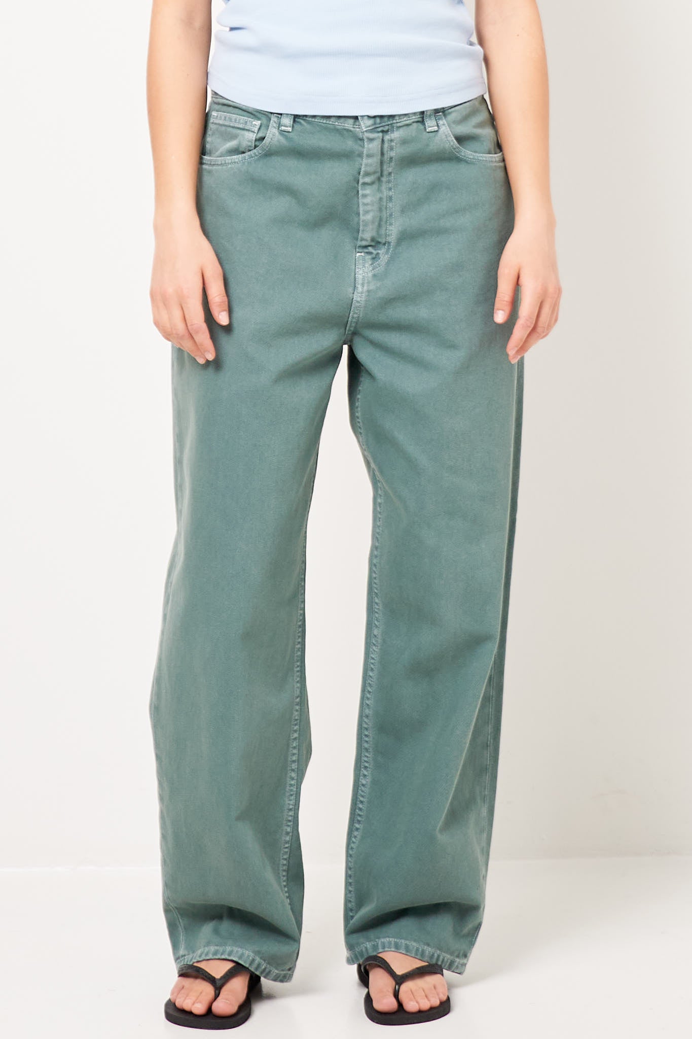 W' Brandon Pant Silver Pine Online salg