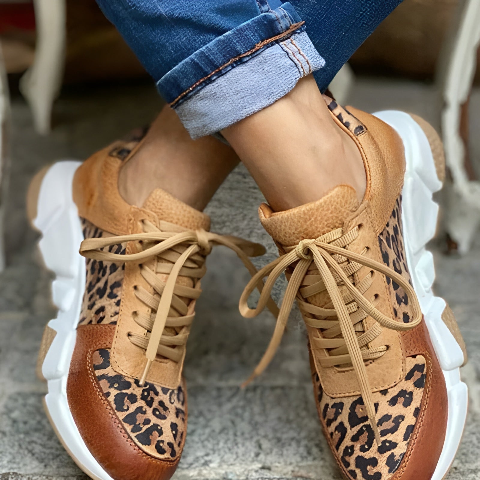Anders | Behagelige leopardsko