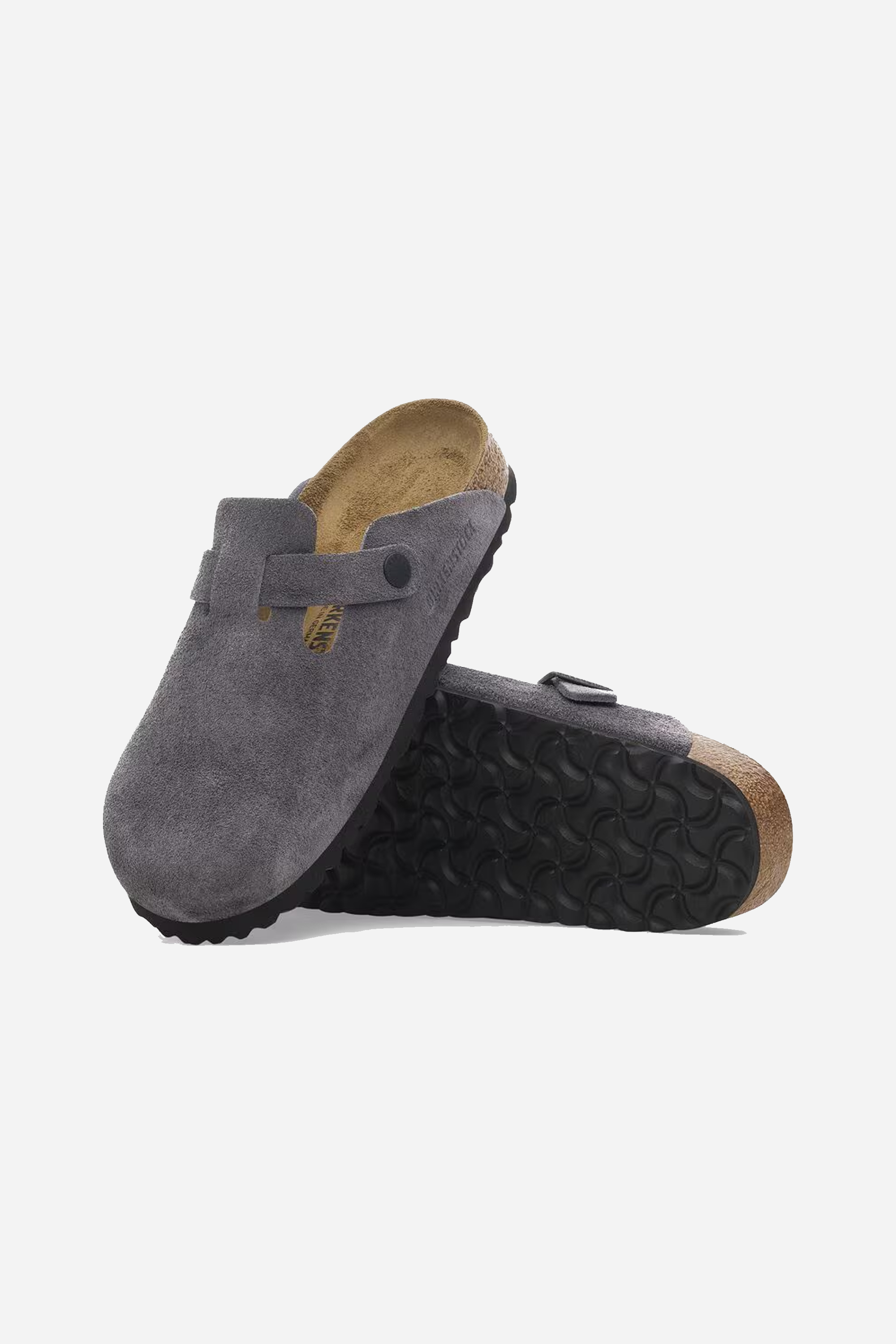 Boston Suede Velvet Grey