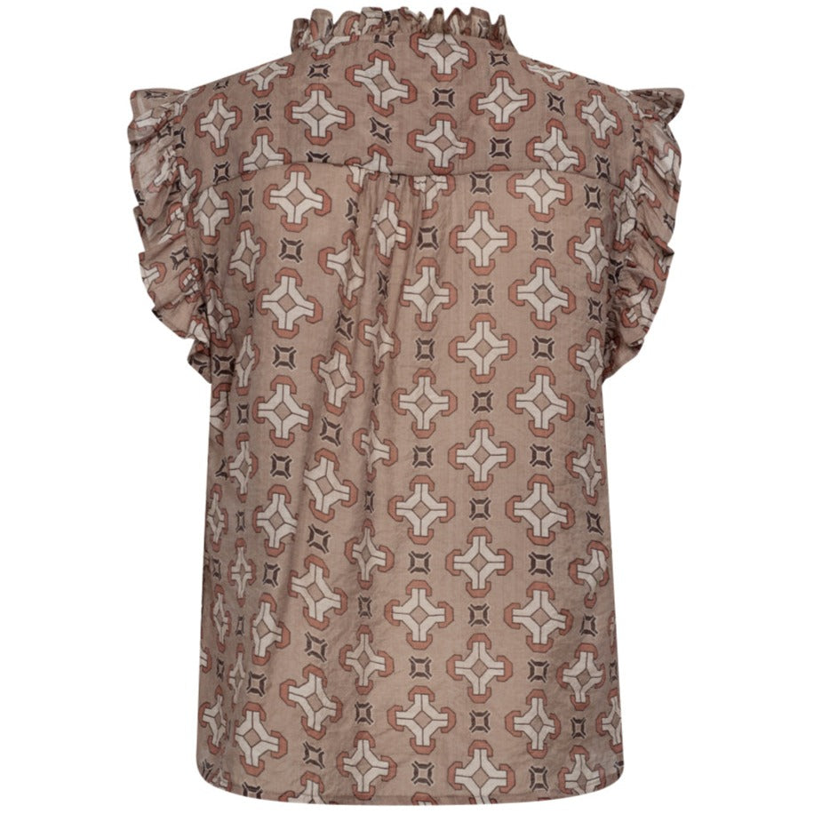 Co'Couture Egypt Tie Top Walnut