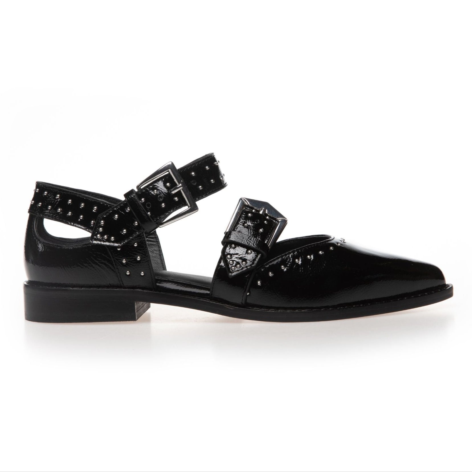 Copenhagen Shoes Close To You Loafer Black Patenting