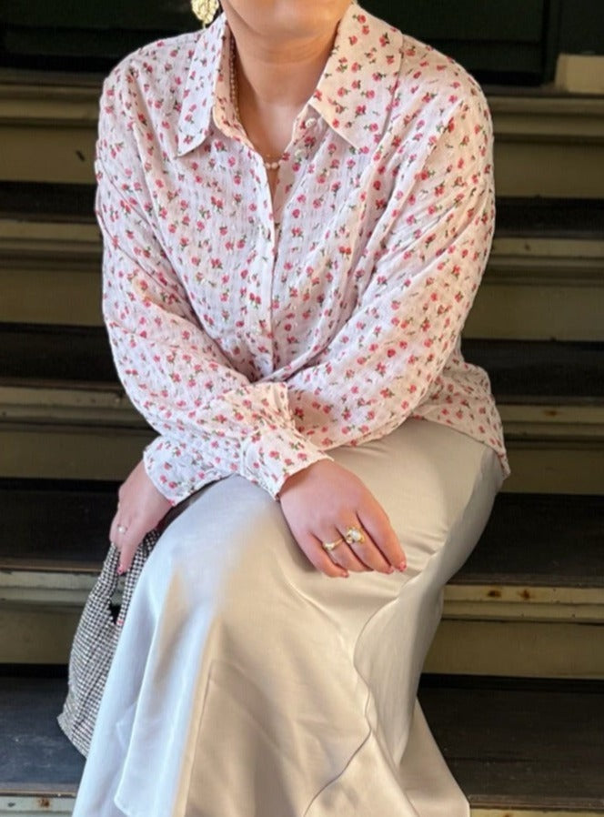 Cras Gina Skjorte Floral Grace