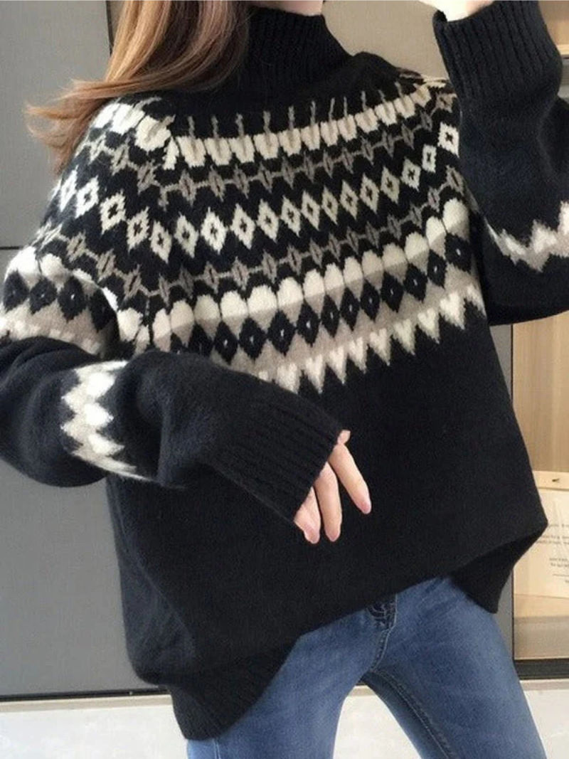 Katrine | Elegant rullekravetrøje