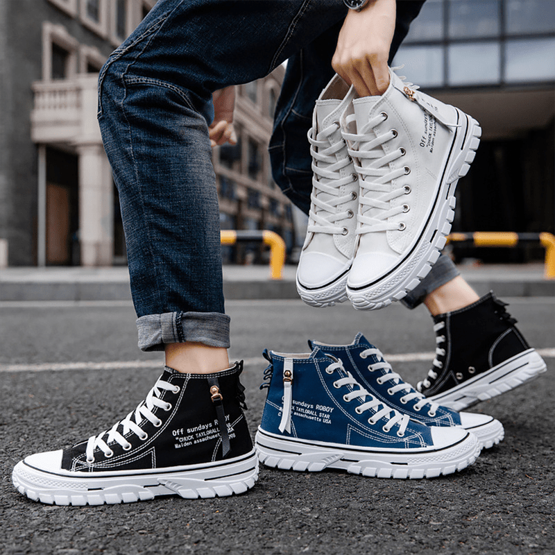 Magnus | Stilfuldt design af høje sneakers