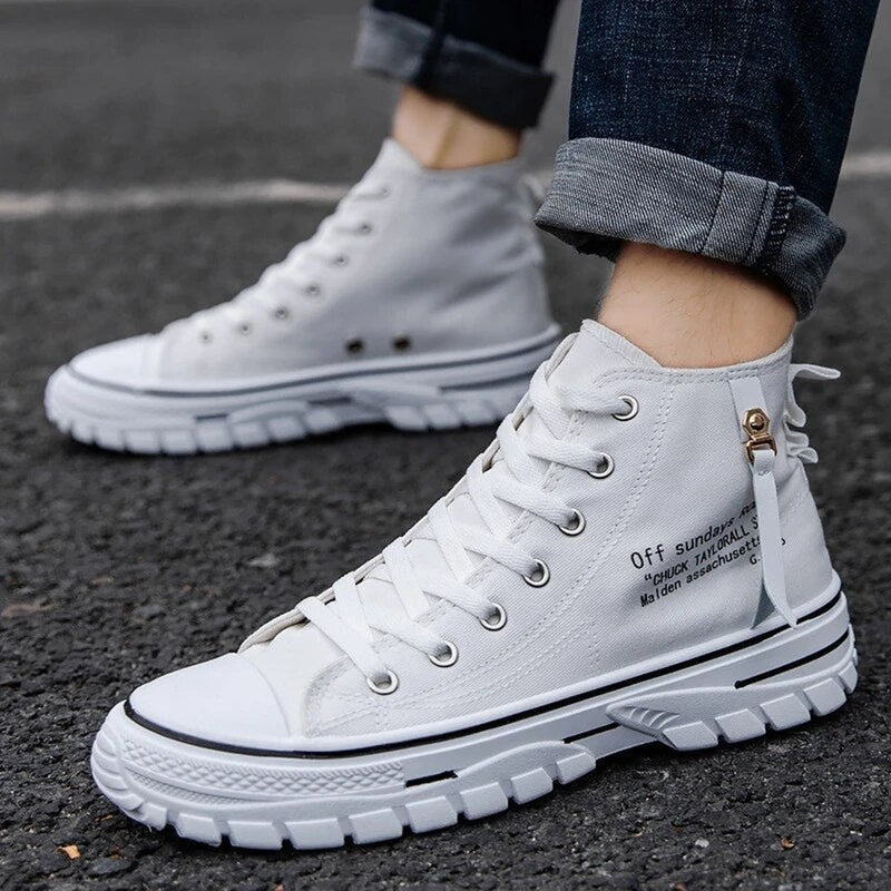 Magnus | Stilfuldt design af høje sneakers
