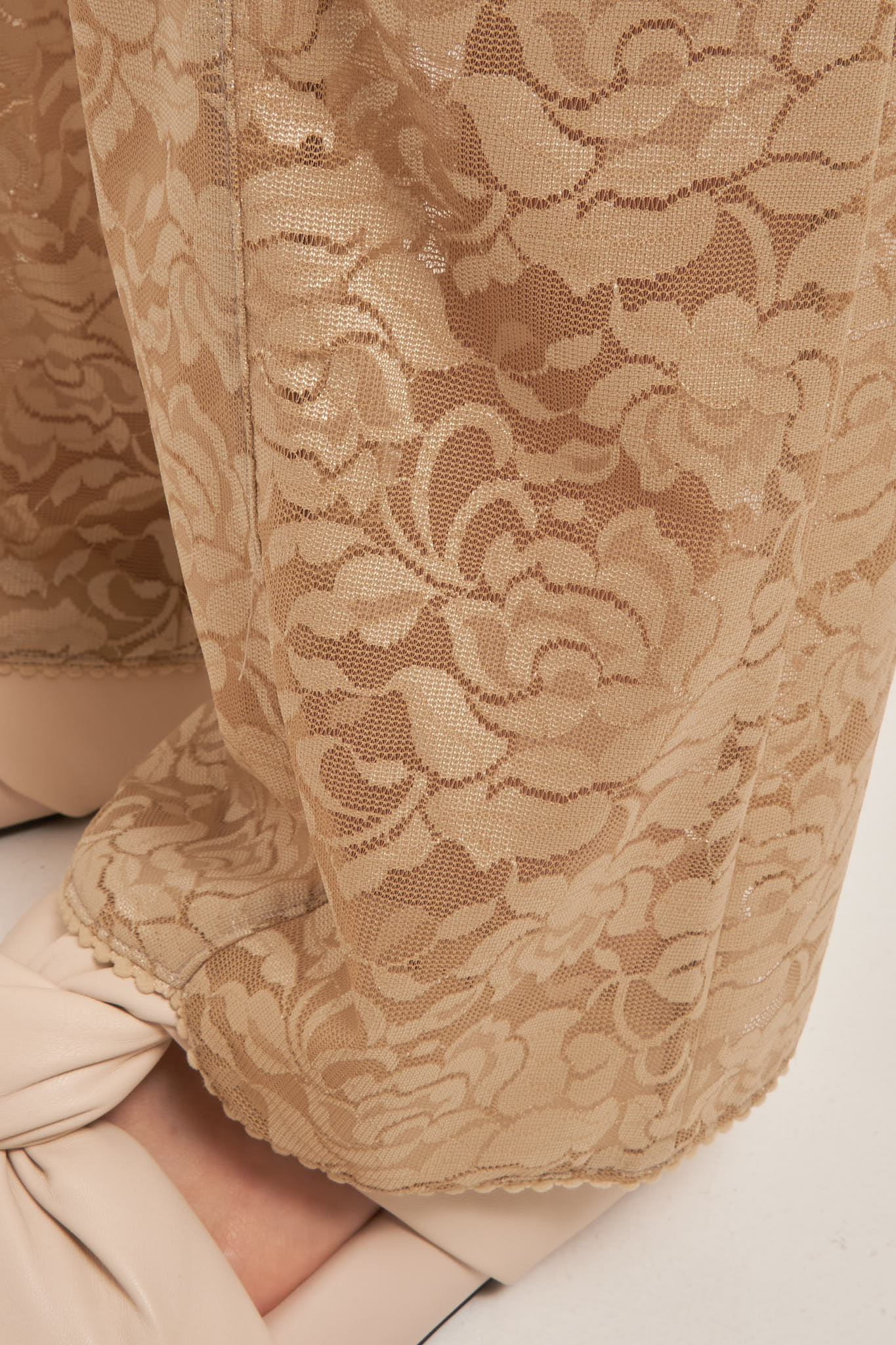 Rose Lace Trouser Honey Udsalg