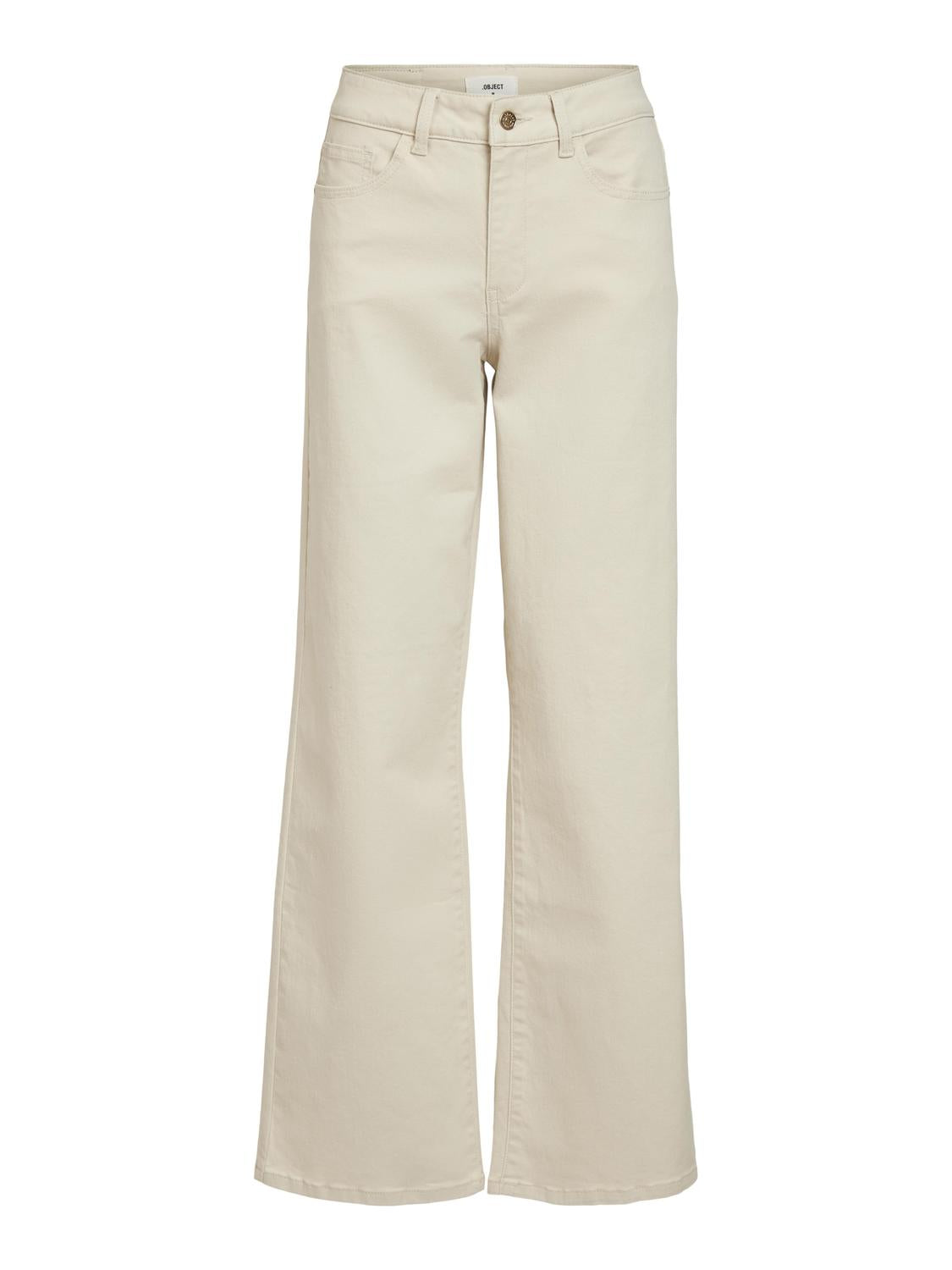 Object Marina Mw Twill Jeans Sandshell