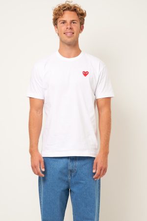 Red Heart T-shirt White Online