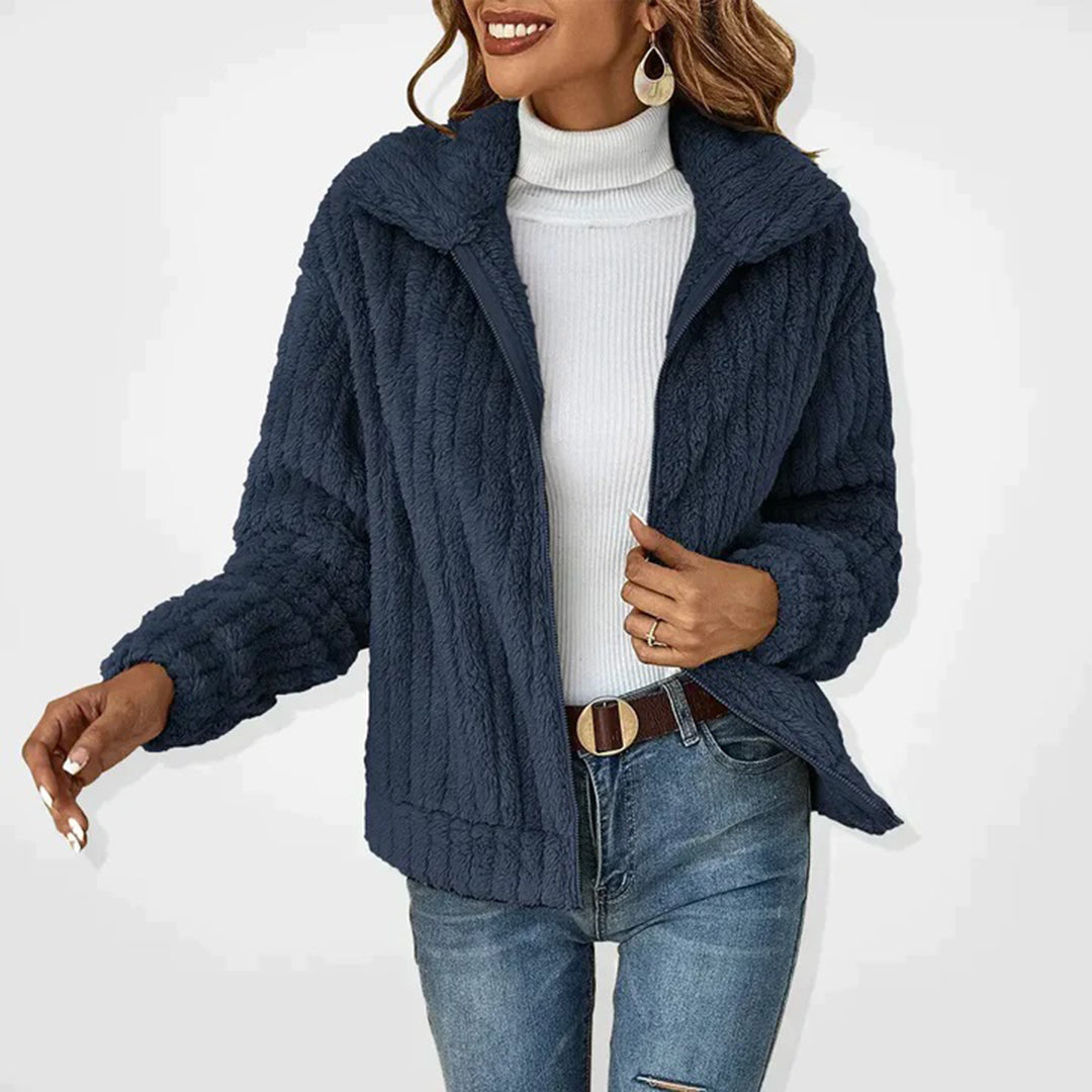 Saga | Elegant lang fleece-vest