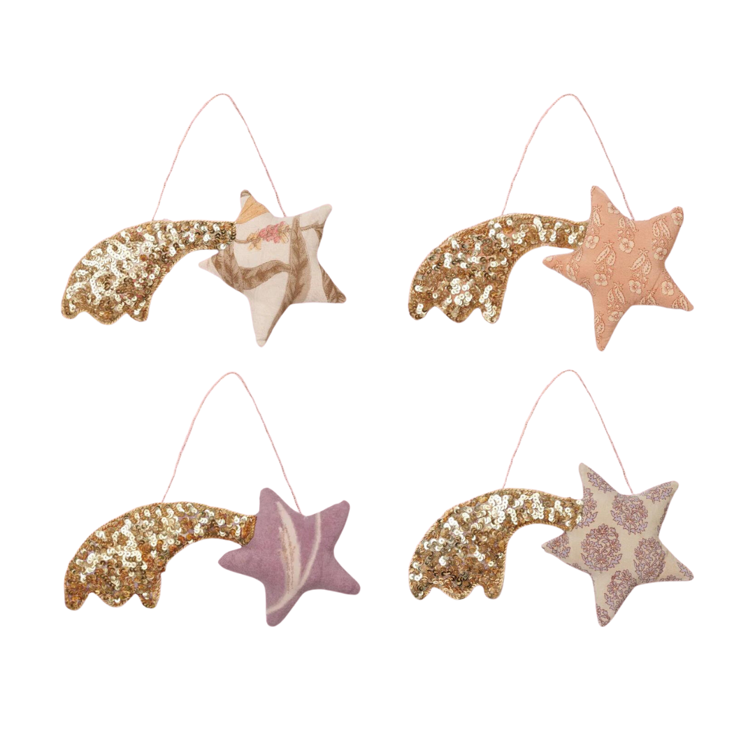 Sissel Edelbo Shooting Star Silk Juleornament