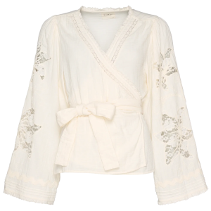 Sissel Edelbo Winfrey Wrap Top SU25 Off White
