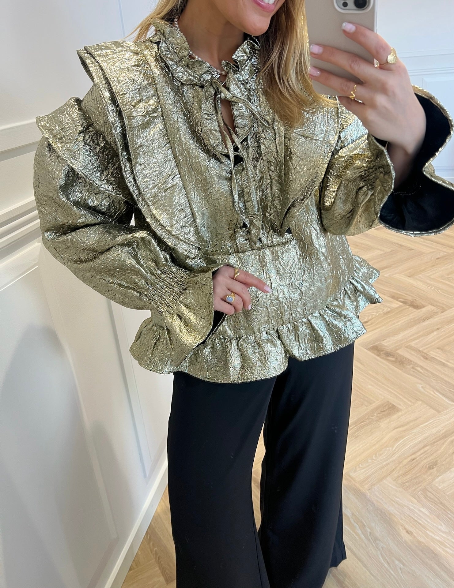 Stories From the Atelier Imagine Bluse Dark Rabat