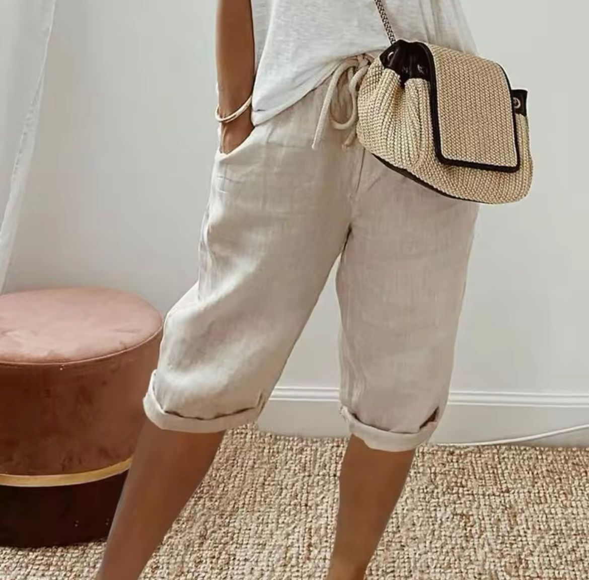 Victor | Elegante cropped bukser