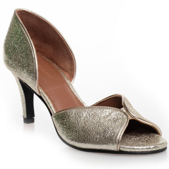 Copenhagen Shoes Love And Peach Stilet Platino Udsalg