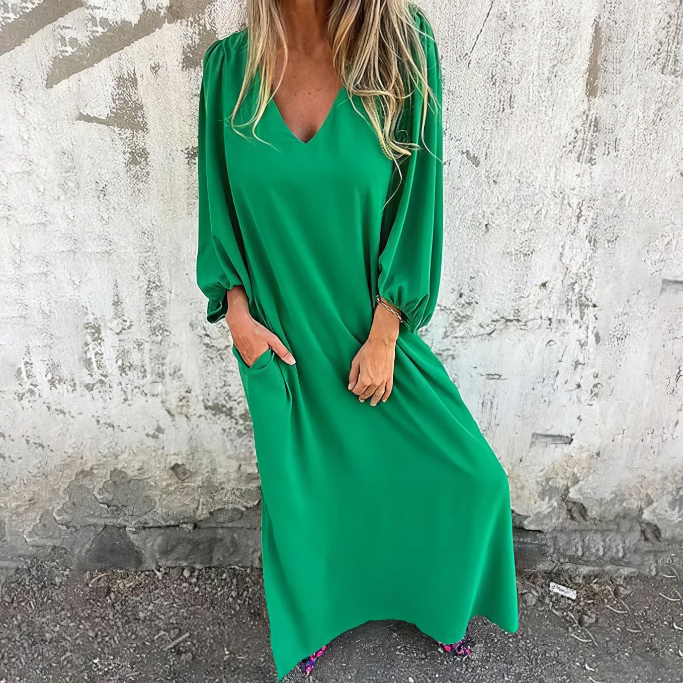 Olivia | Lang boho-kjole