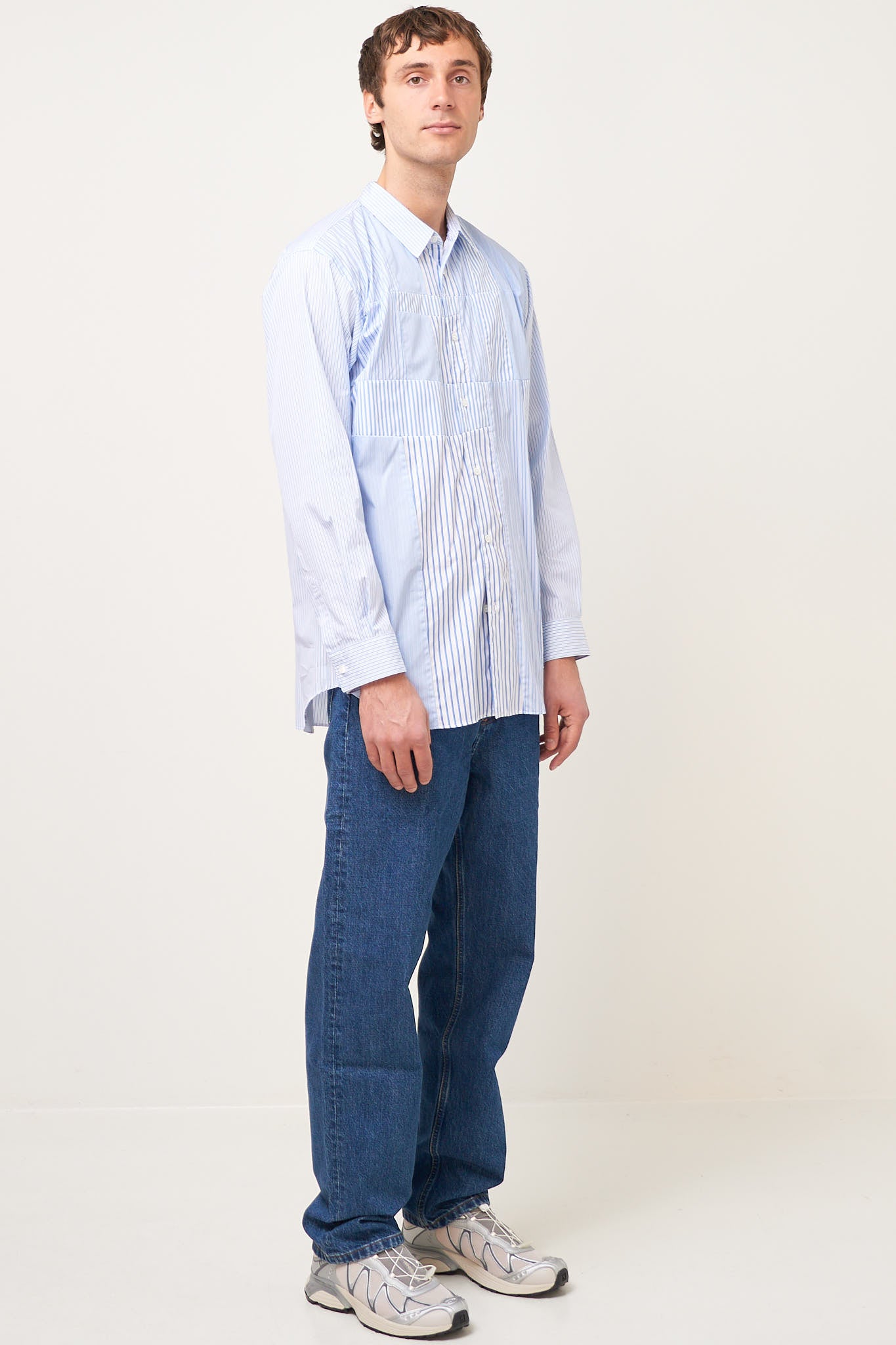 Patchwork Shirt Stripe