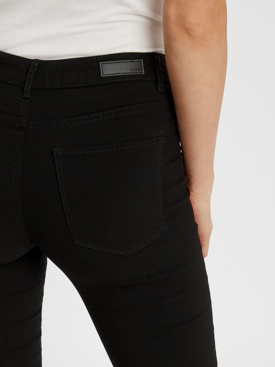 Pieces Skin Jeggings Black