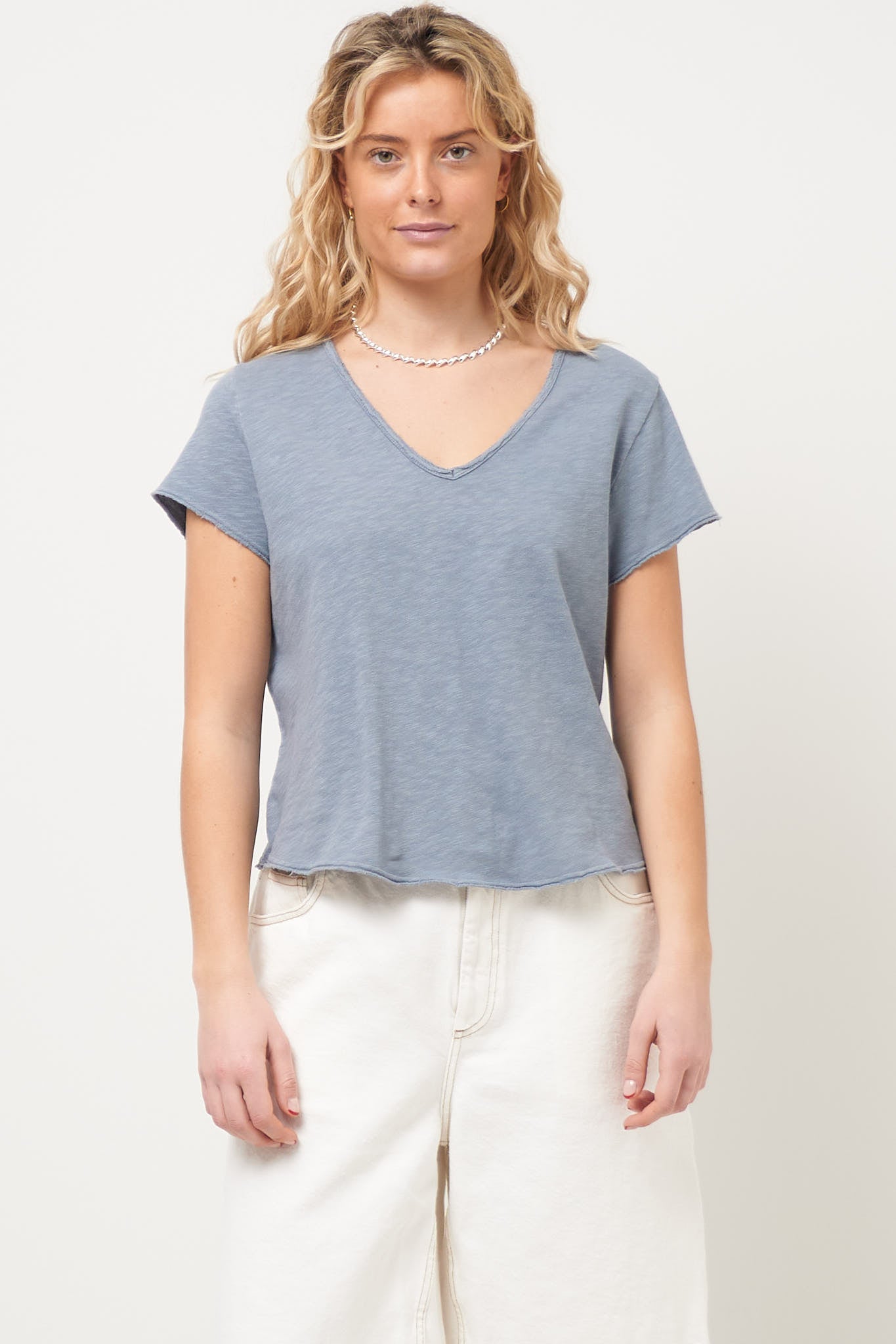 Sonoma V-NeckT-Shirt Vintage Storm
