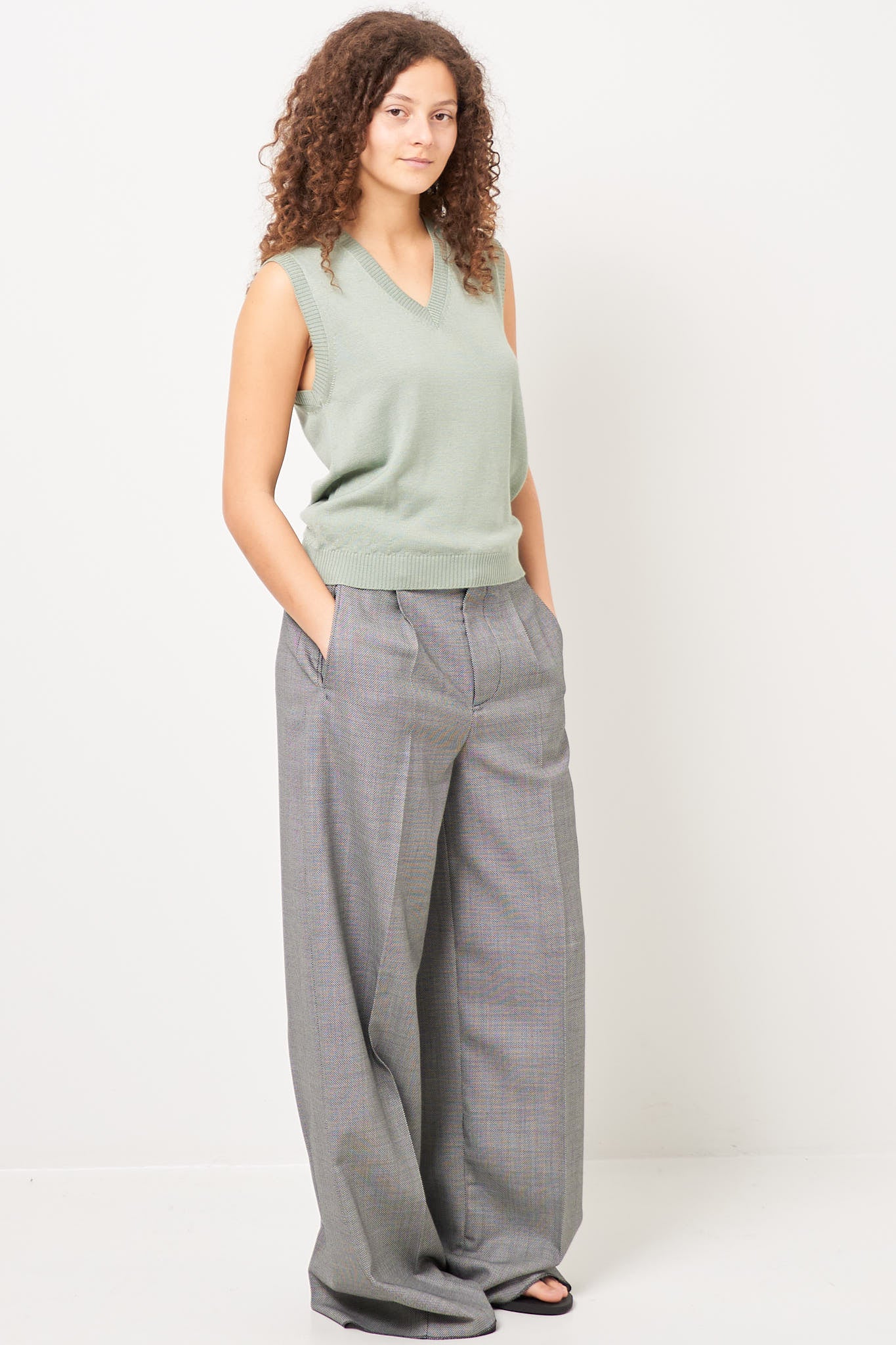Thursday Trousers Circle Grid