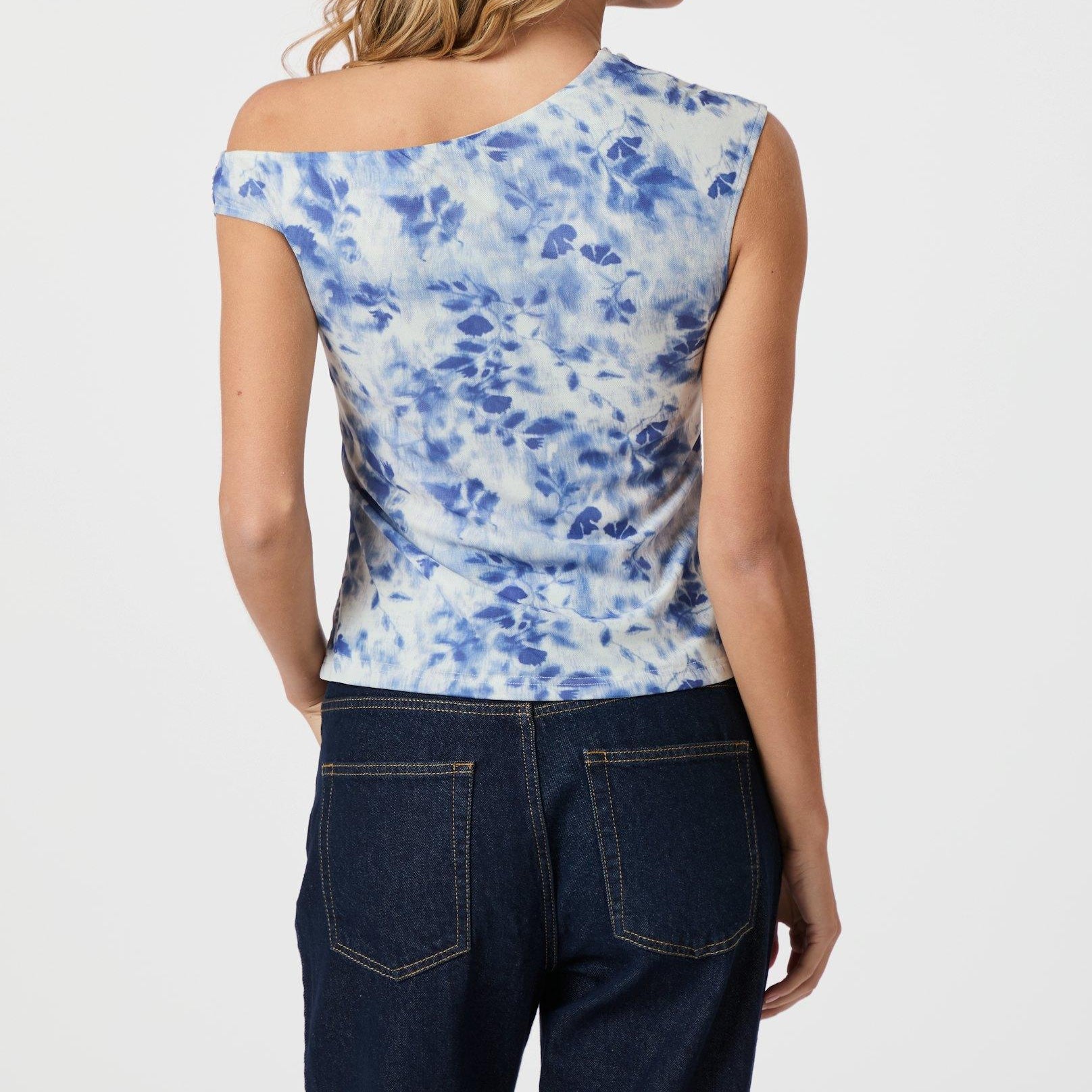 Neo Noir Peri Mesh Top Light Blue (Forudbestilling lev. april)
