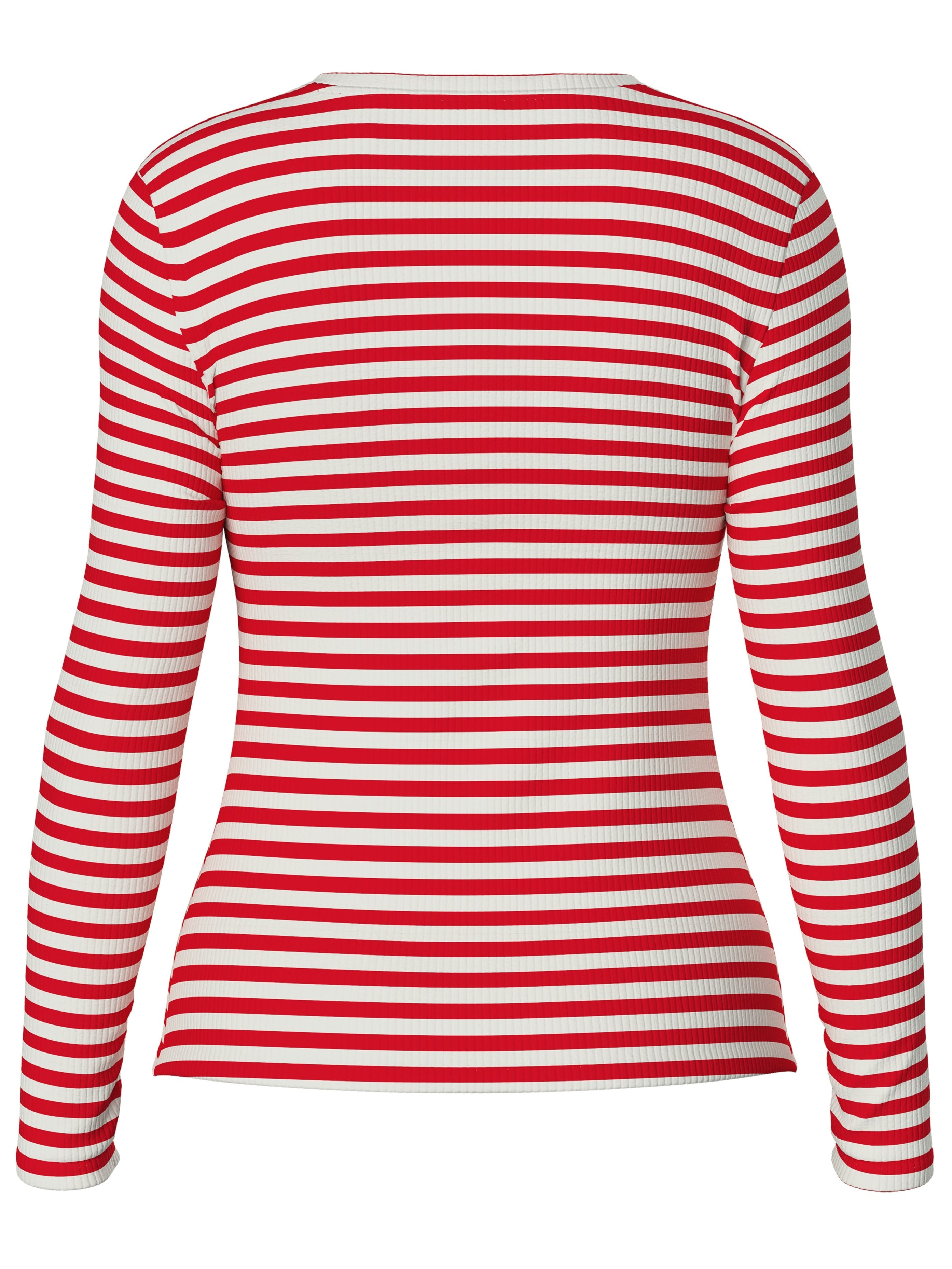Pieces Ruka LS Bluse Lollipop Stripes/Cloud Dancer NO25