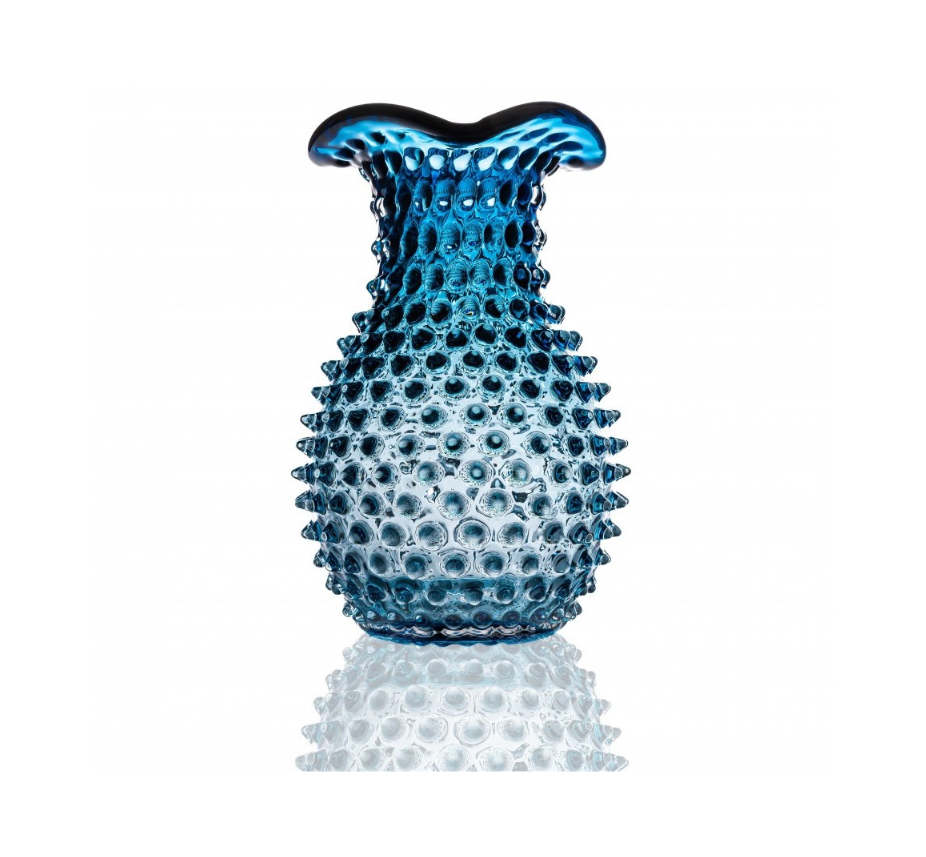 Anna Von Lipa Blonde Vase Blue Smoke Udsalg