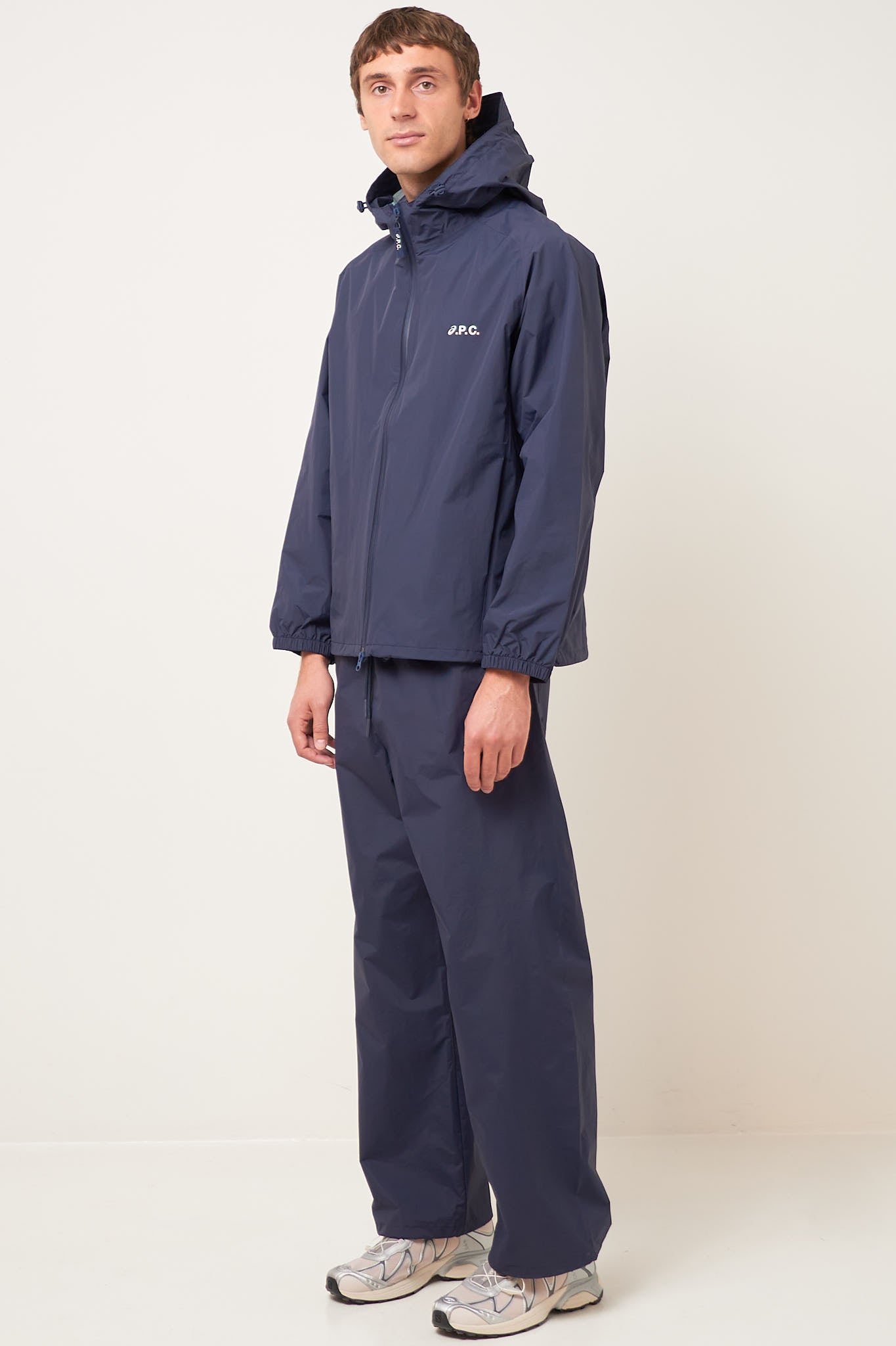 Asics x A.P.C. Meadow Jacket Dark Navy Mode