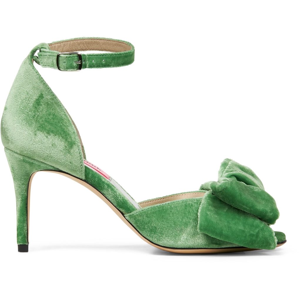 Custommade Marita Velvet Stilet Kelly Green Mode