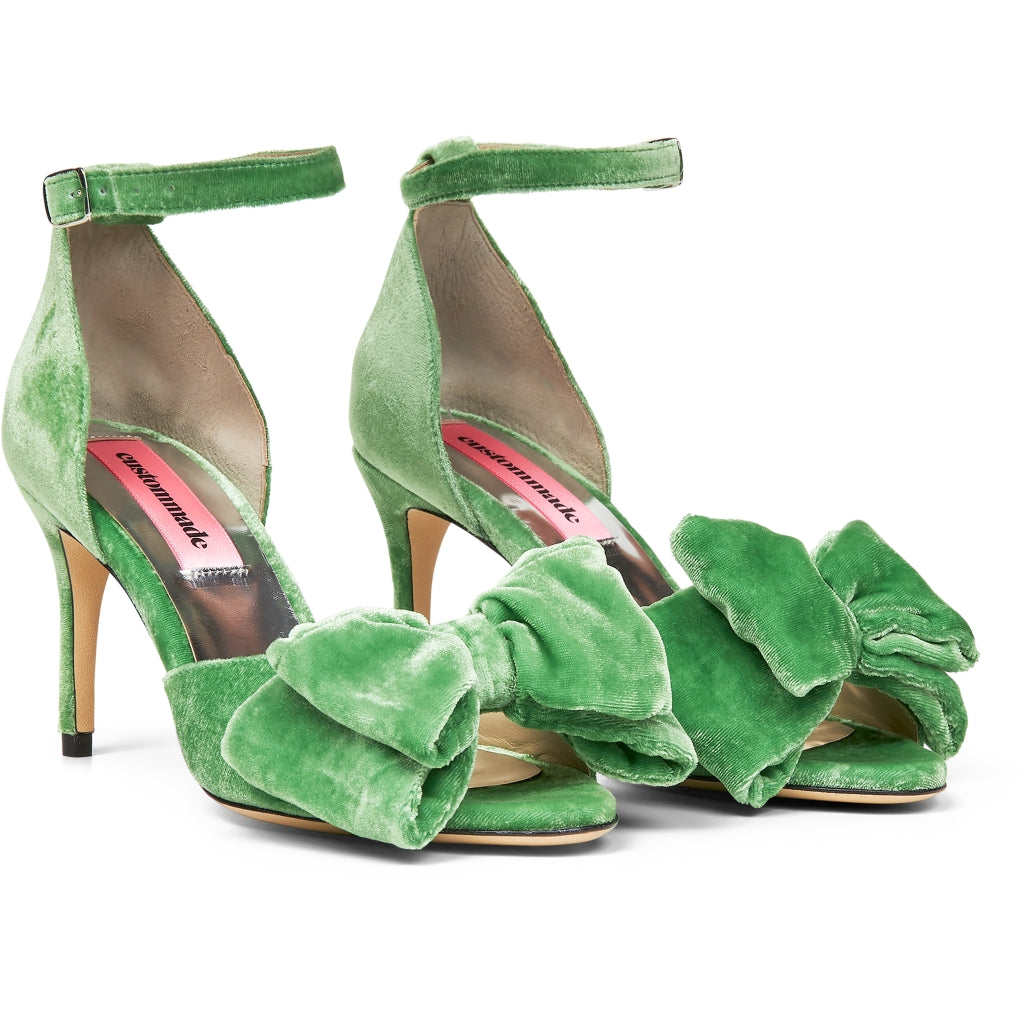 Custommade Marita Velvet Stilet Kelly Green Mode