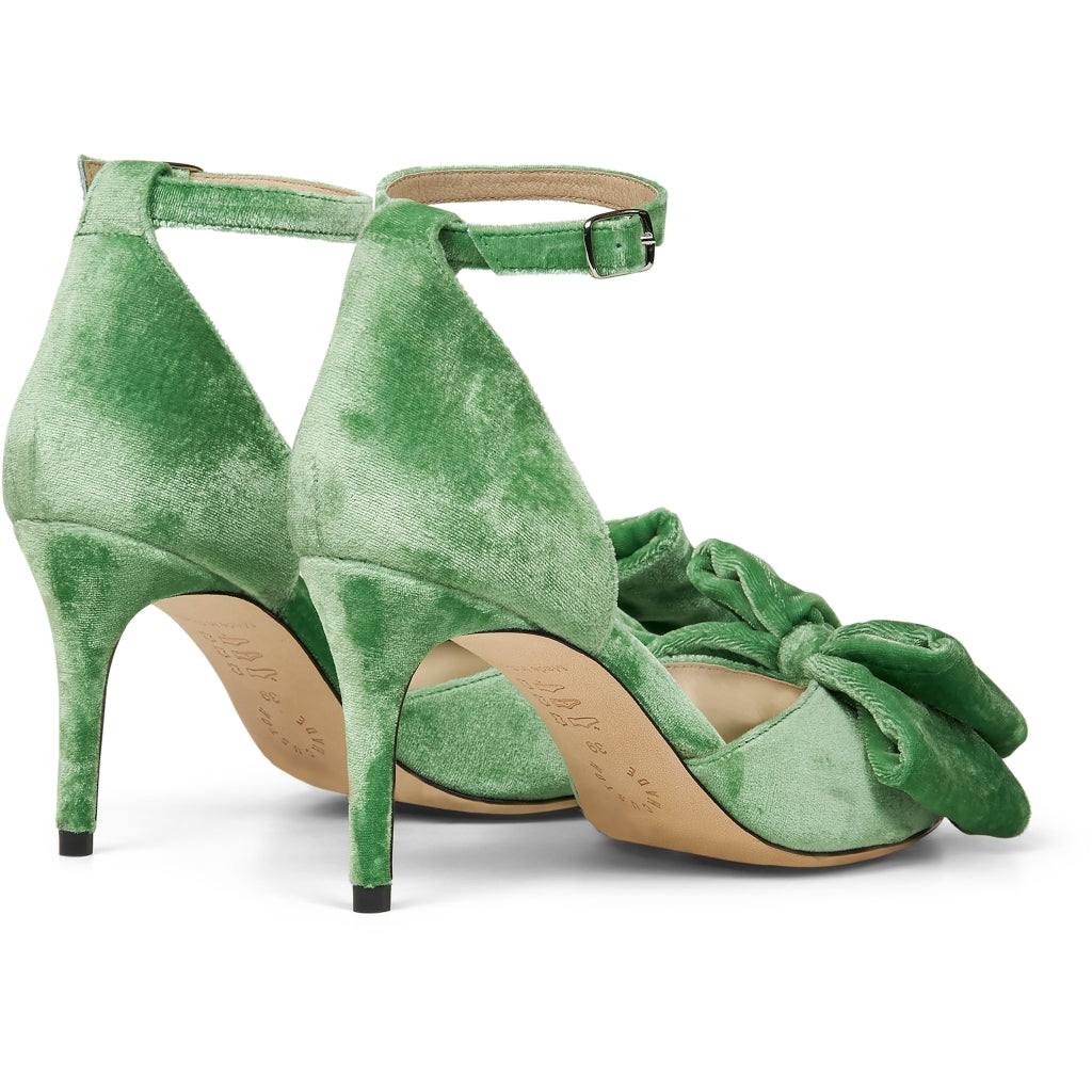 Custommade Marita Velvet Stilet Kelly Green Mode