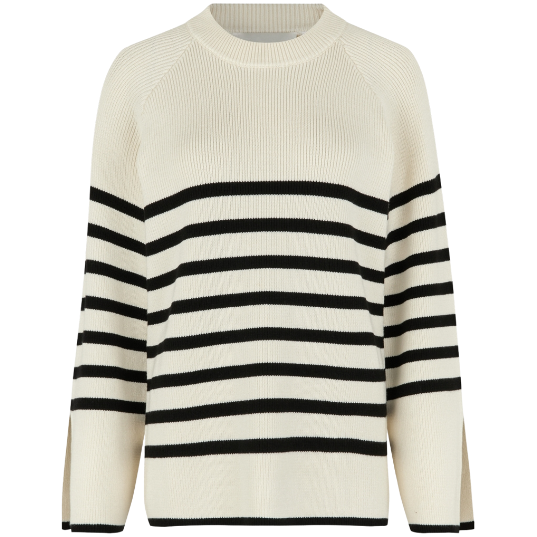 Notes Du Nord Gaia Strik Cream/Noir