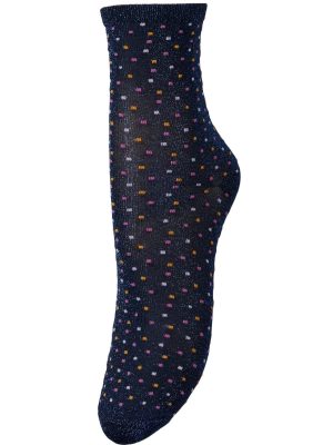 Becksöndergaard Liza Glitza Strømper Maritime Blue
