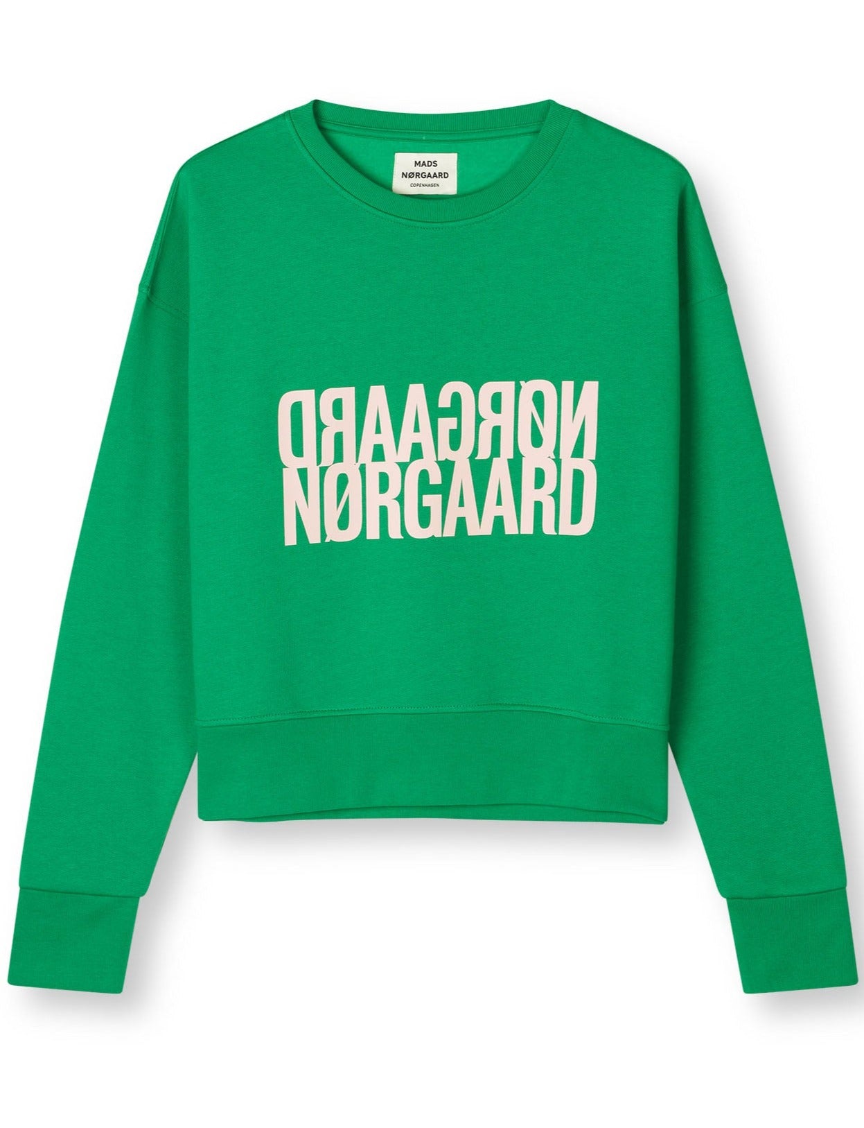 Mads Nørgaard Organic Tilvina Sweatshirt Bright Green Mode