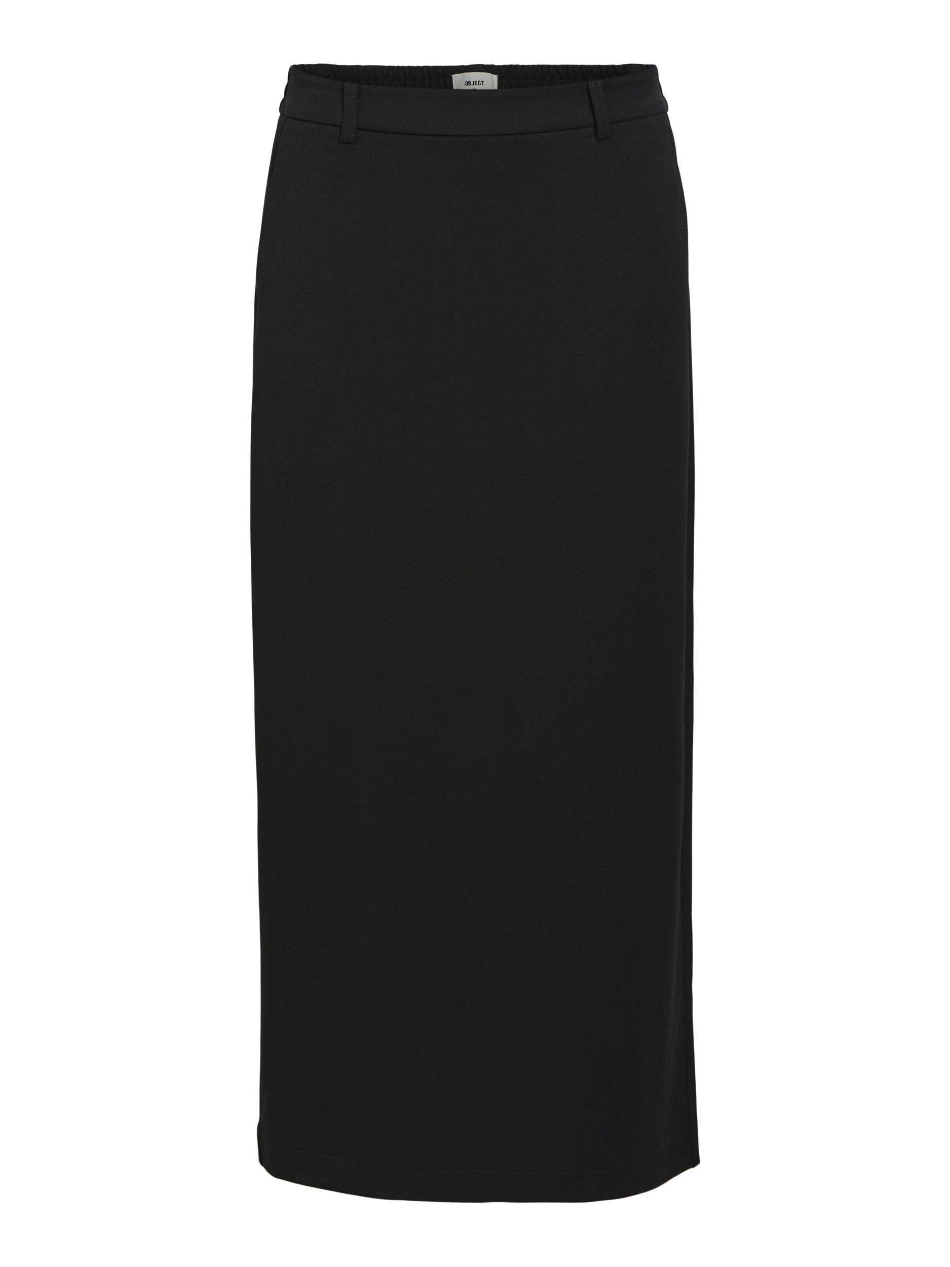 Object Lisa MW Long Nederdel Black NO25