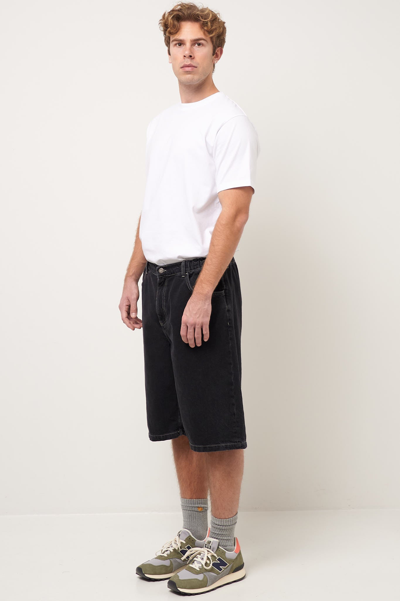 Yopday Shorts Black Vintage Online Hot Salg