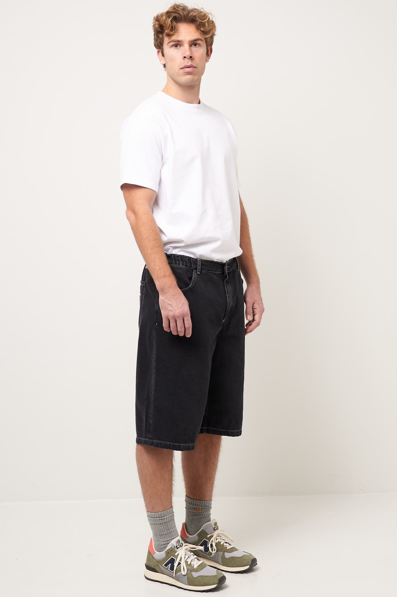 Yopday Shorts Black Vintage Online Hot Salg