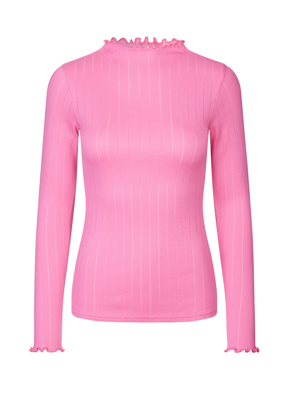 Modström Issy Turtleneck Bluse Cosmos Pink