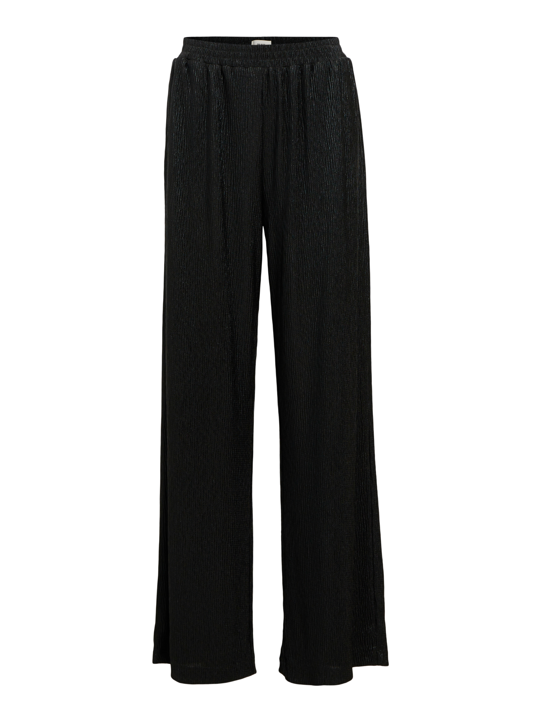 Object Louise Sutanna MW Wide Bukser Black/Silver