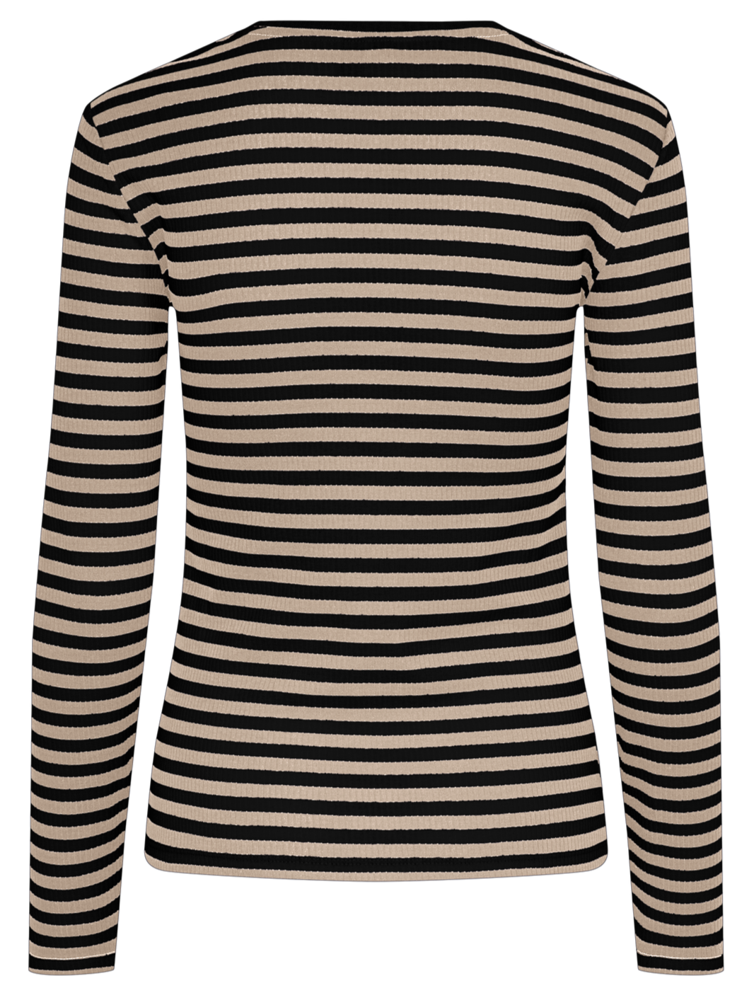 Pieces Ruka LS Top SilverMink/Black NO25