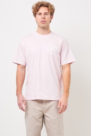 S/S Rotation T-Shirt Air Pink/White
